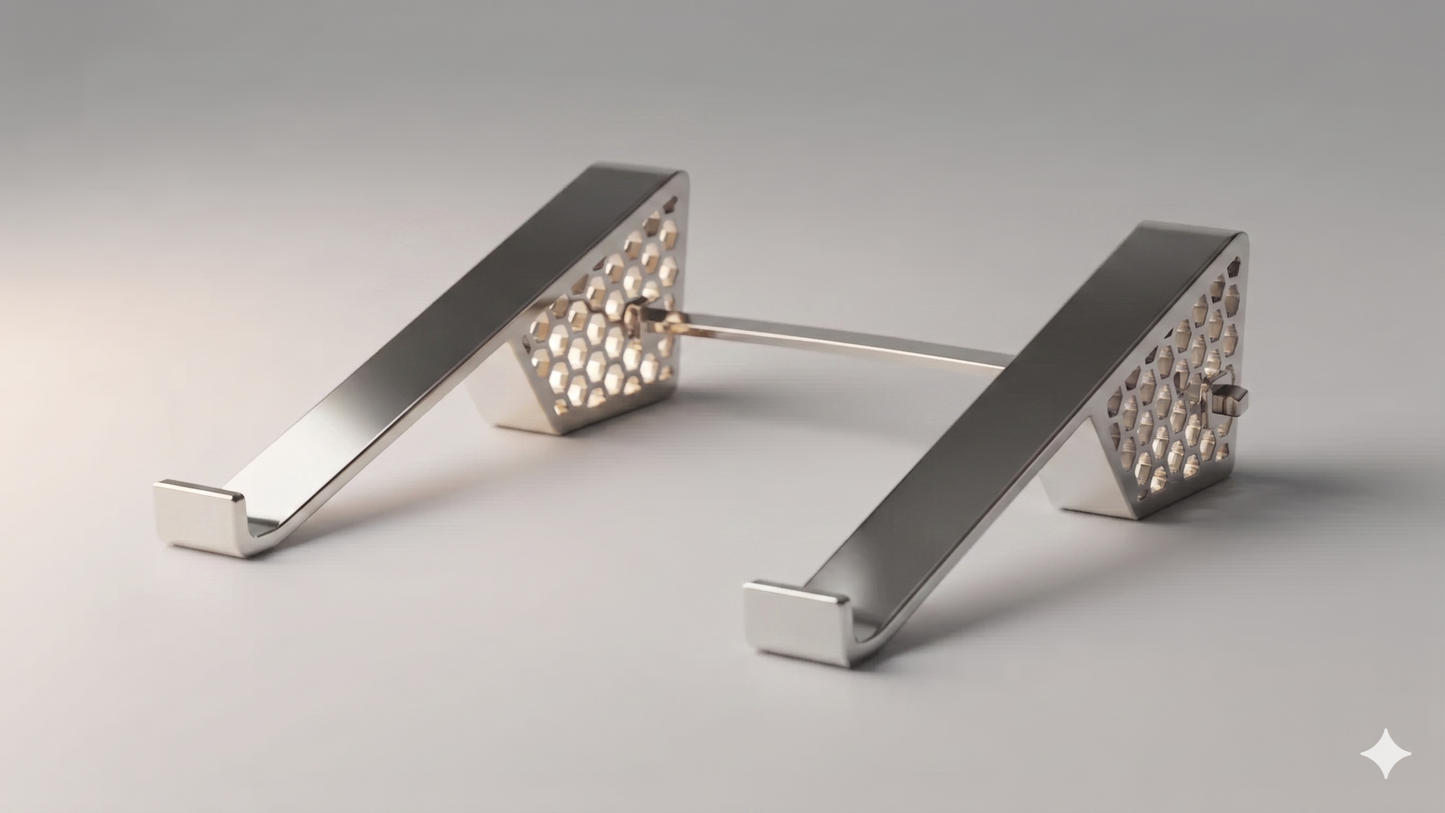 Laptop Ständer 3D gedruckt – Ergonomisch