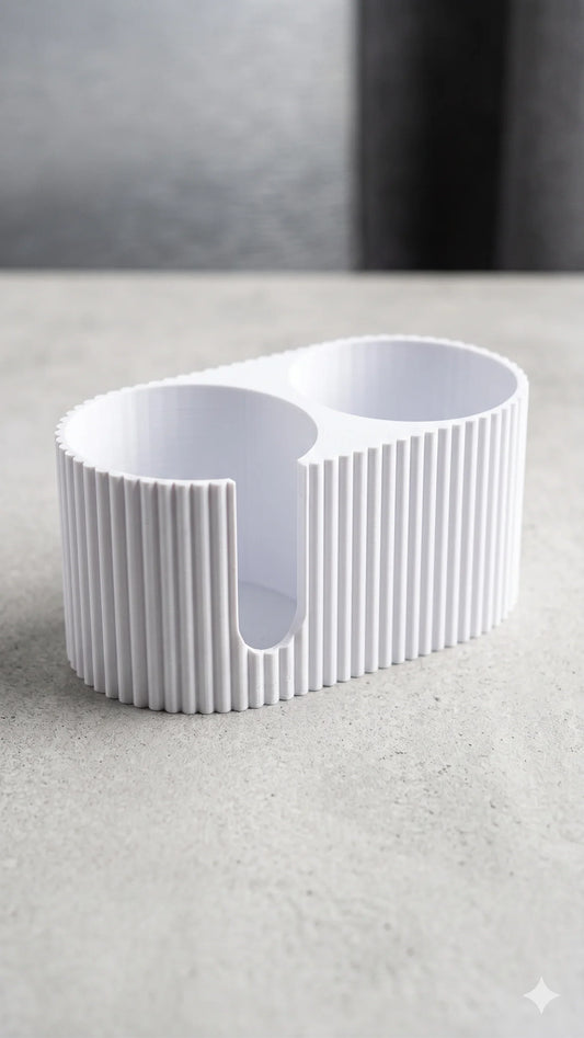 Bad Organizer 3D gedruckt – Badezimmer Aufbewahrung
