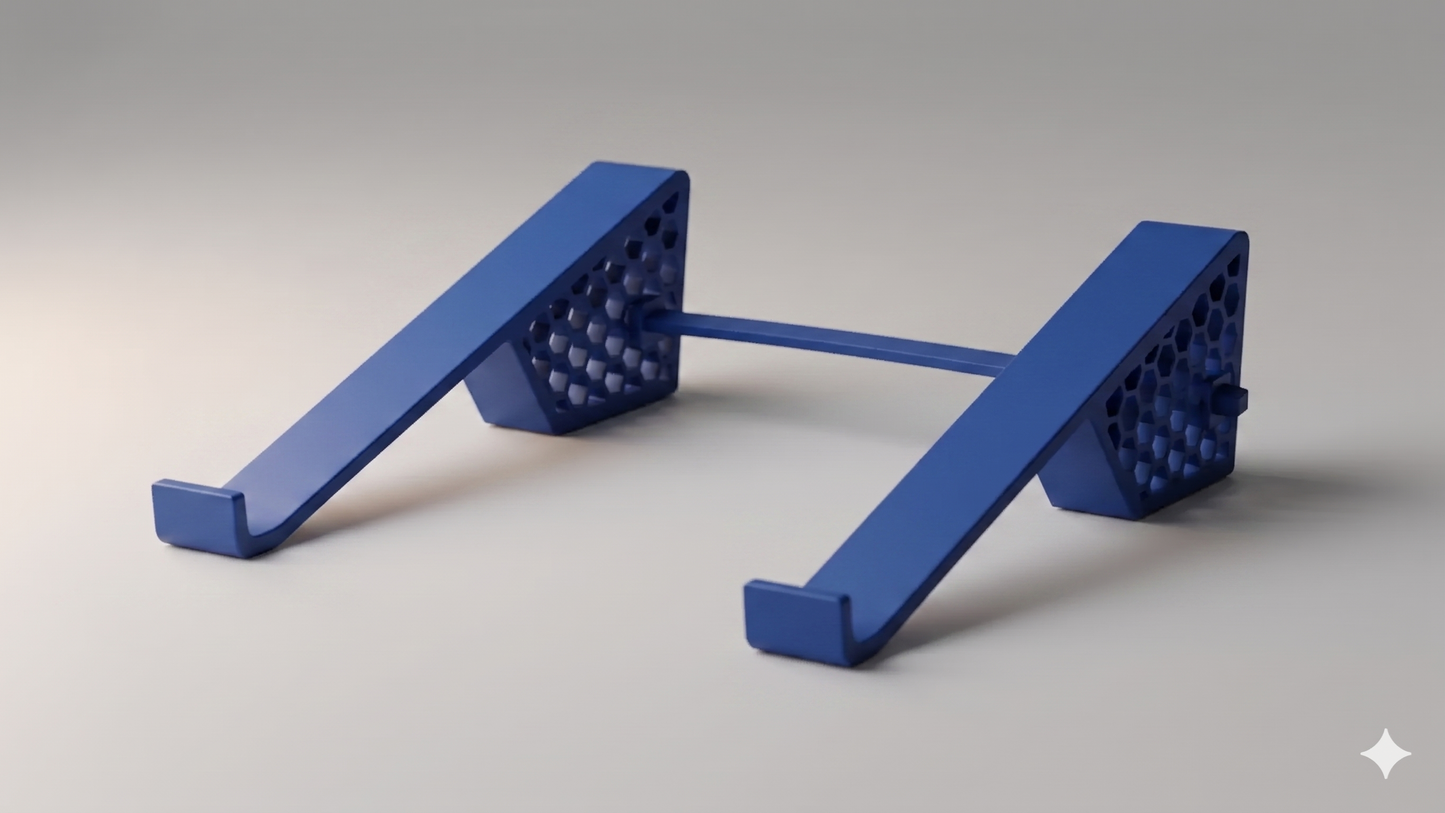 Laptop Ständer 3D gedruckt – Ergonomisch