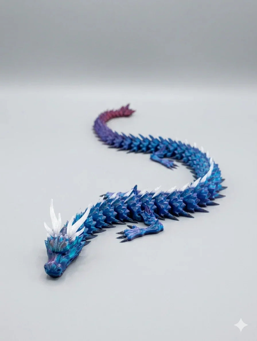 Flexi Drache 3D gedruckt – Bewegliches Spielzeug