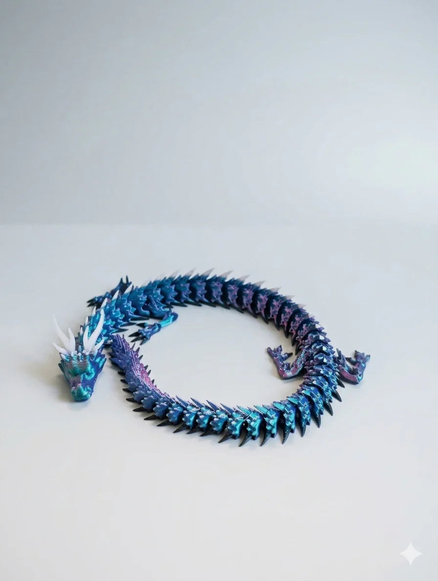 Flexi Drache 3D gedruckt – Bewegliches Spielzeug