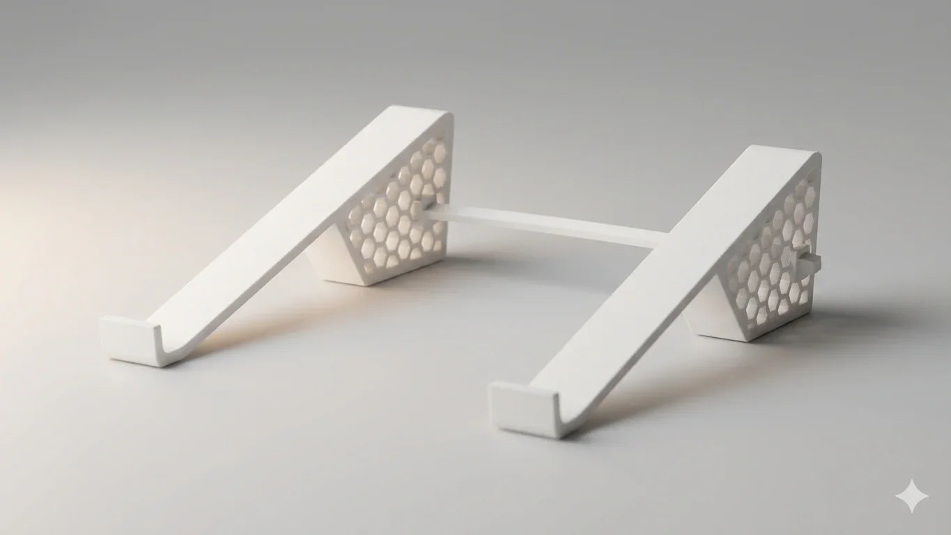 Laptop Ständer 3D gedruckt – Ergonomisch