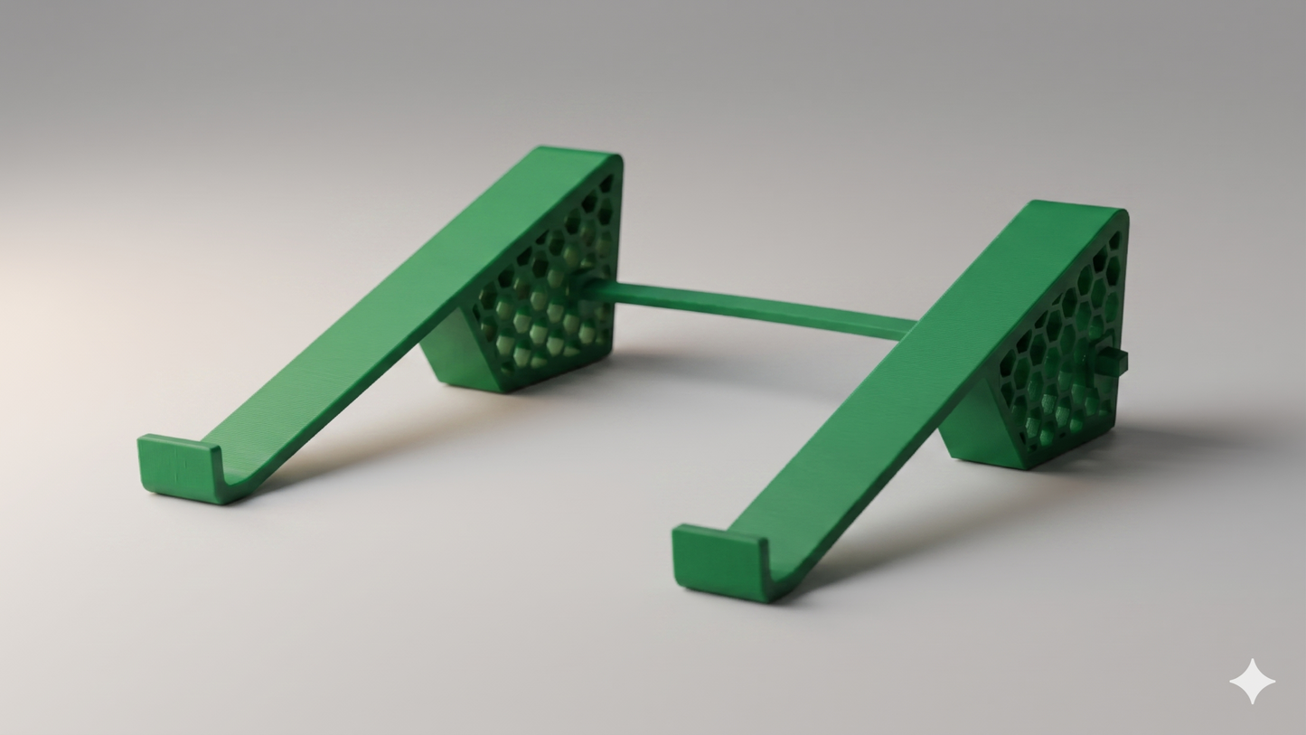 Laptop Ständer 3D gedruckt – Ergonomisch