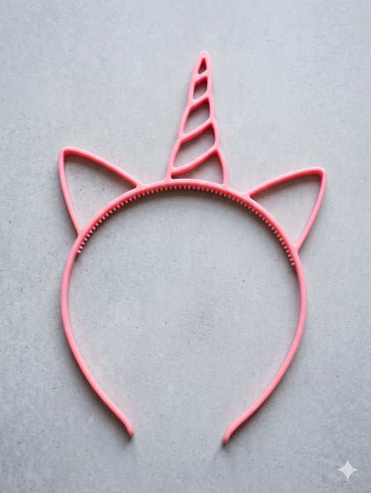 Einhorn Haarreif 3D gedruckt – Haarschmuck