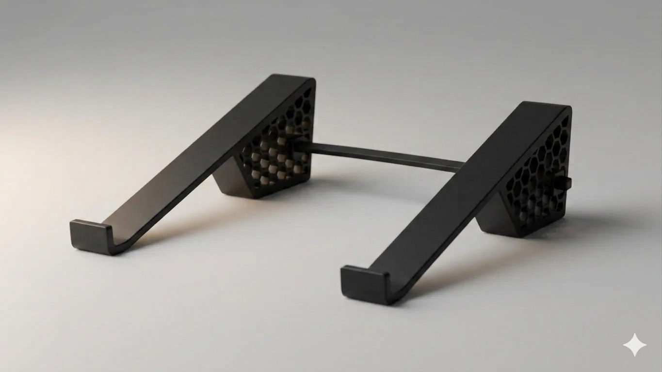 Laptop Ständer 3D gedruckt – Ergonomisch
