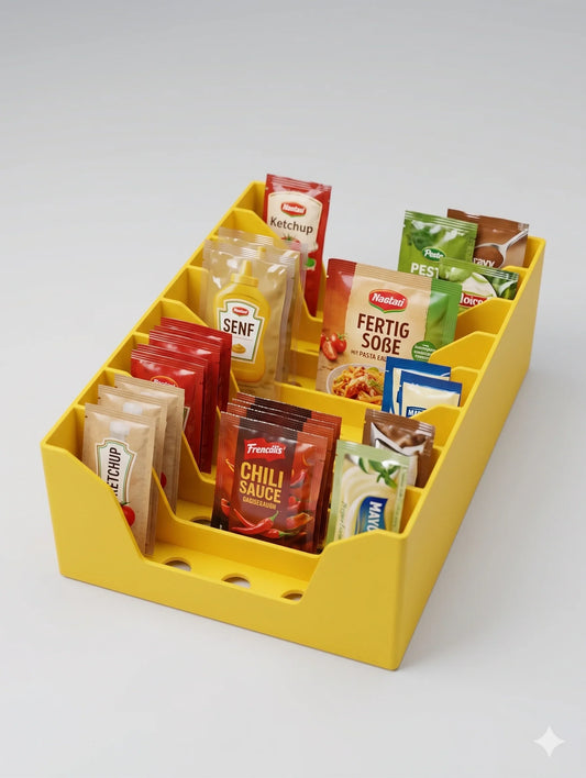 Küchen Organizer 3D gedruckt – Aufbewahrung