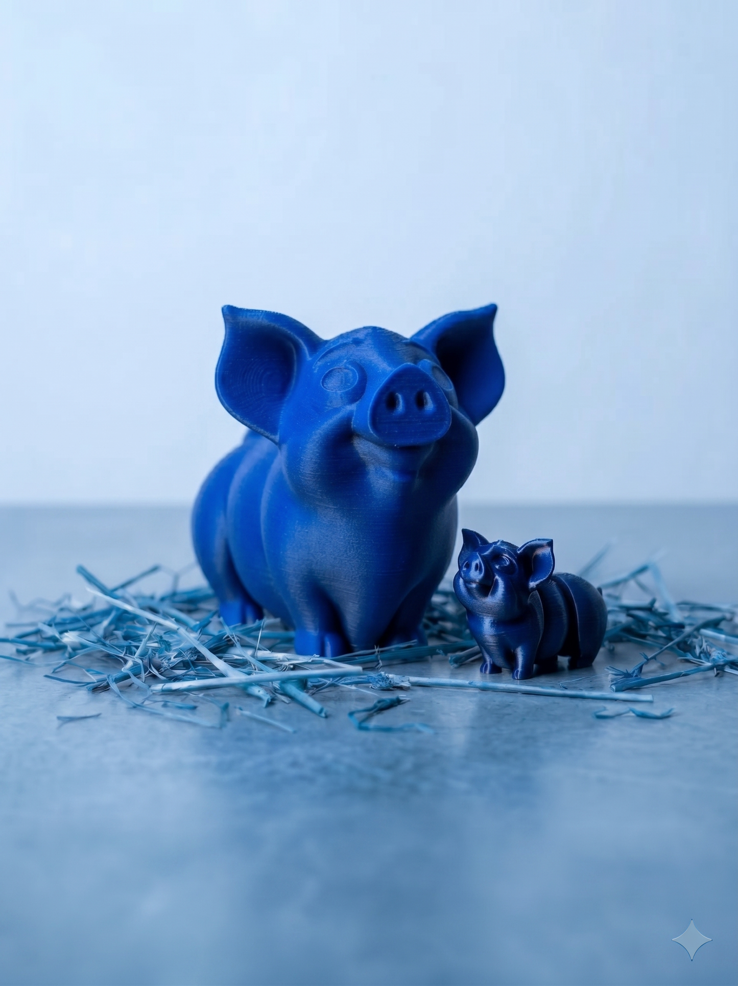 Schweinchen Figur 3D gedruckt – Süße Deko