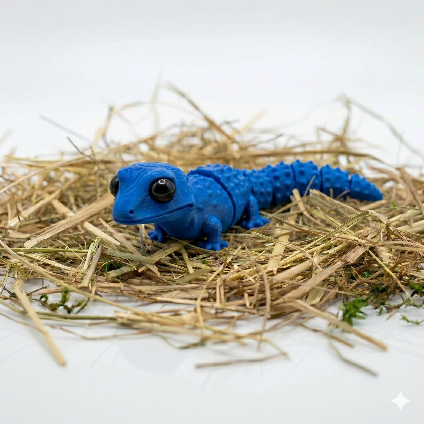 Gecko Figur 3D gedruckt – Bewegliche Tierfigur