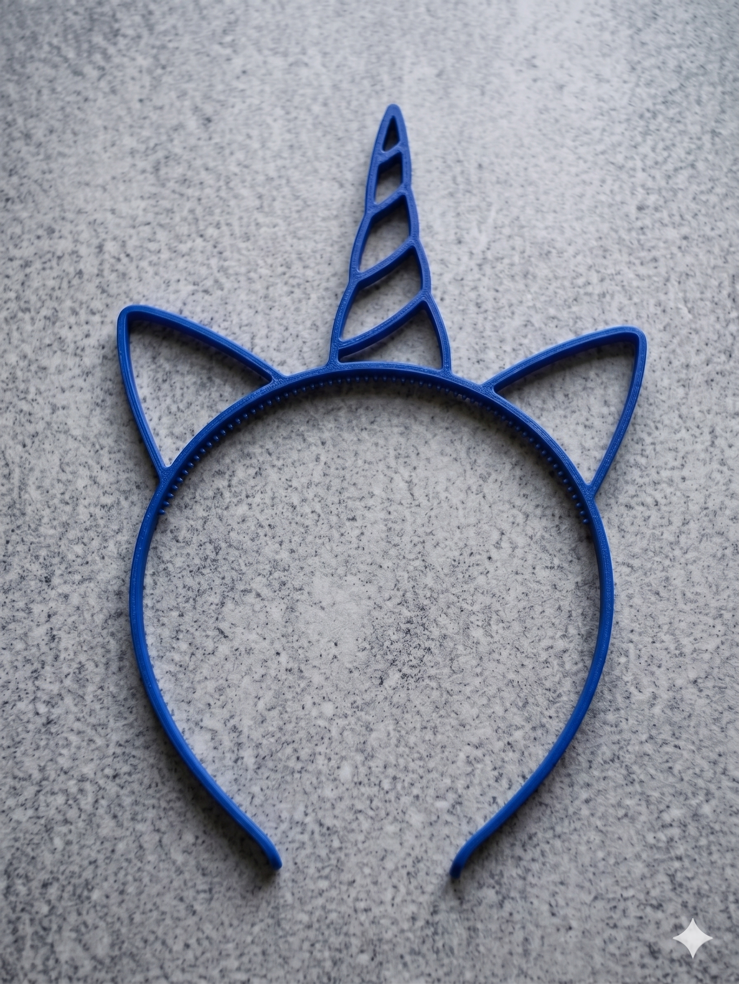 Einhorn Haarreif 3D gedruckt – Haarschmuck