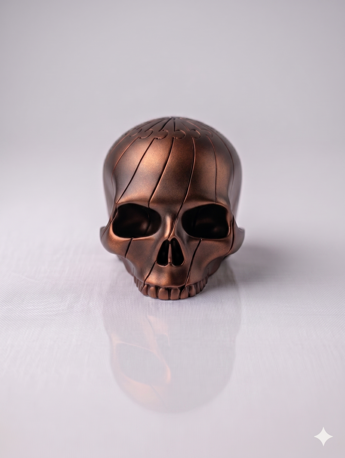 Fidget Toy Totenkopf 3D gedruckt – Stressball