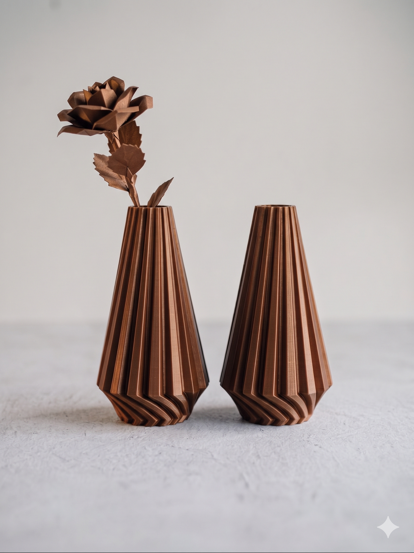 Vase 3D gedruckt – Moderne Blumenvase