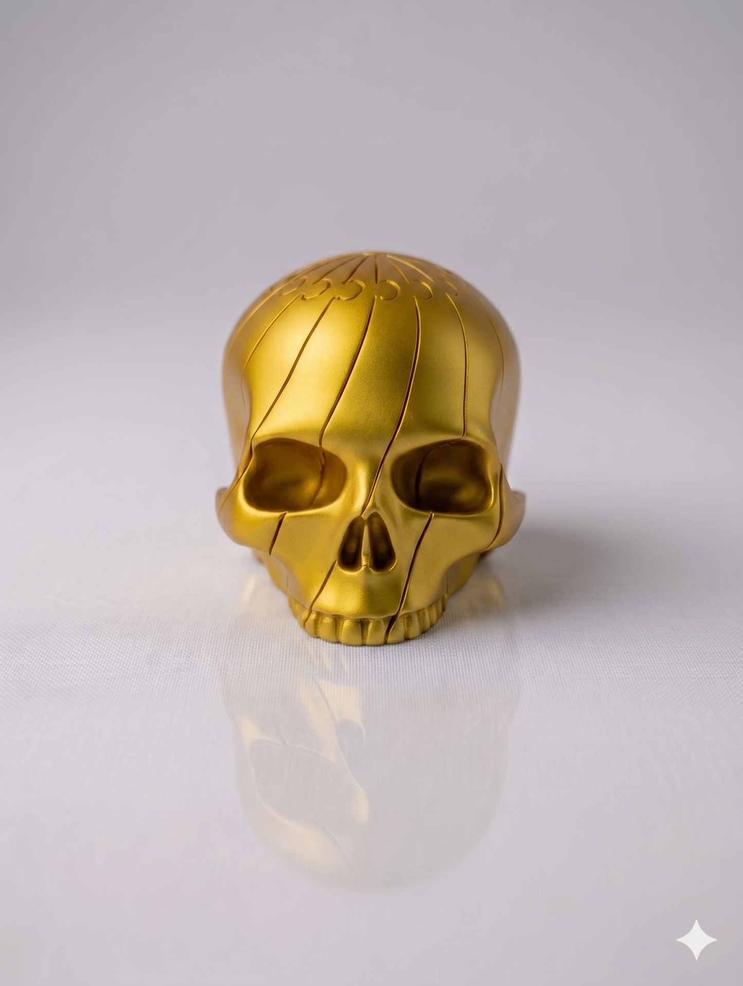 Fidget Toy Totenkopf 3D gedruckt – Stressball