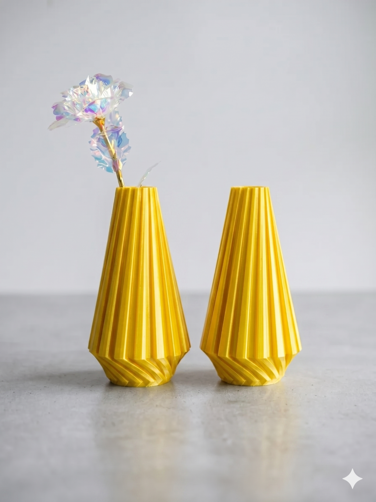 Vase 3D gedruckt – Moderne Blumenvase