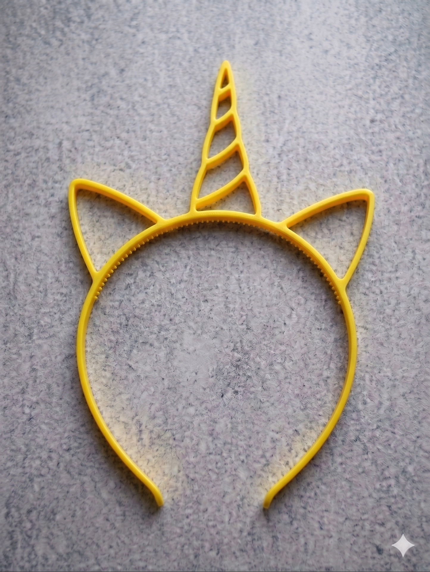 Einhorn Haarreif 3D gedruckt – Haarschmuck