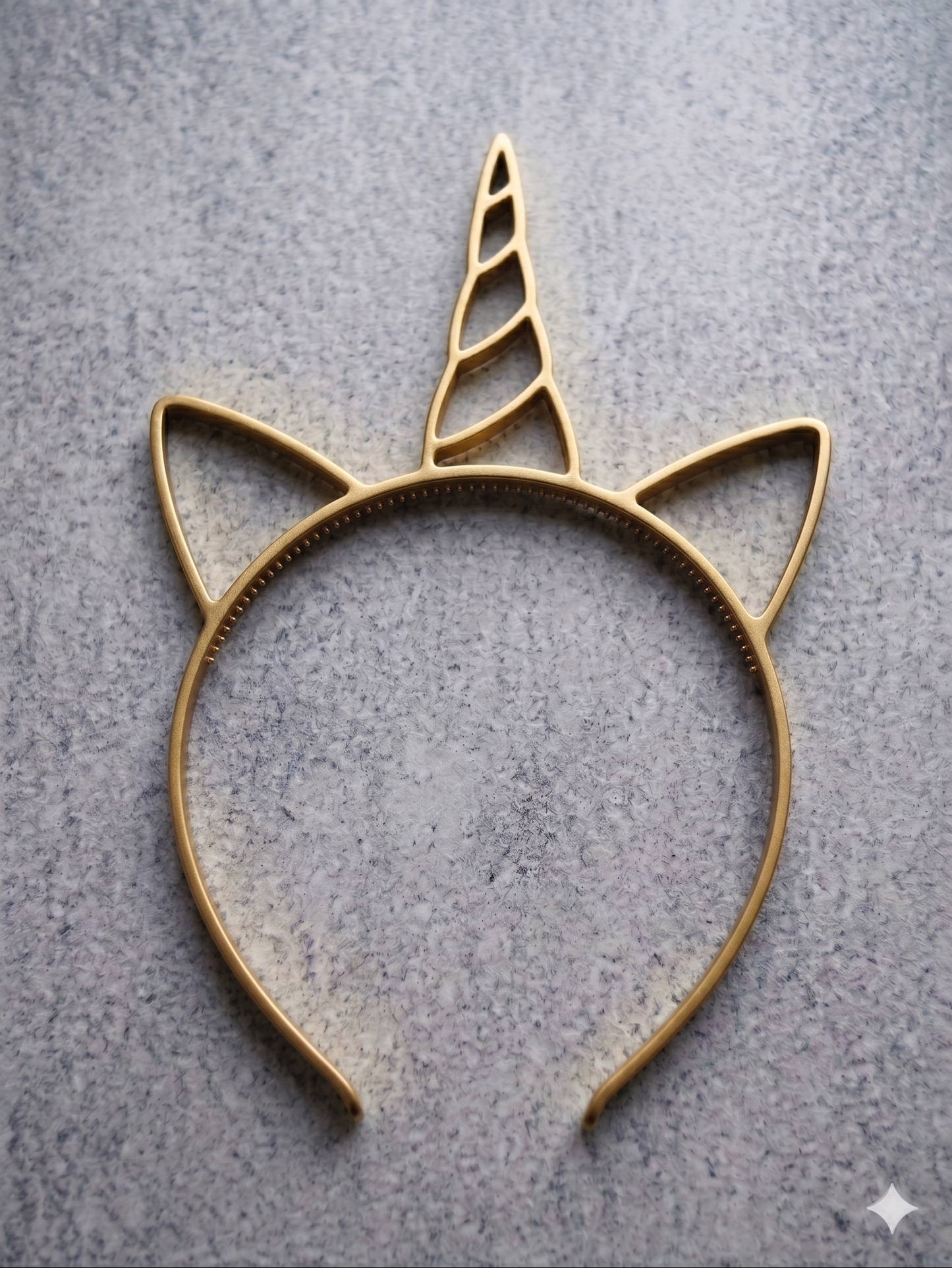 Einhorn Haarreif 3D gedruckt – Haarschmuck