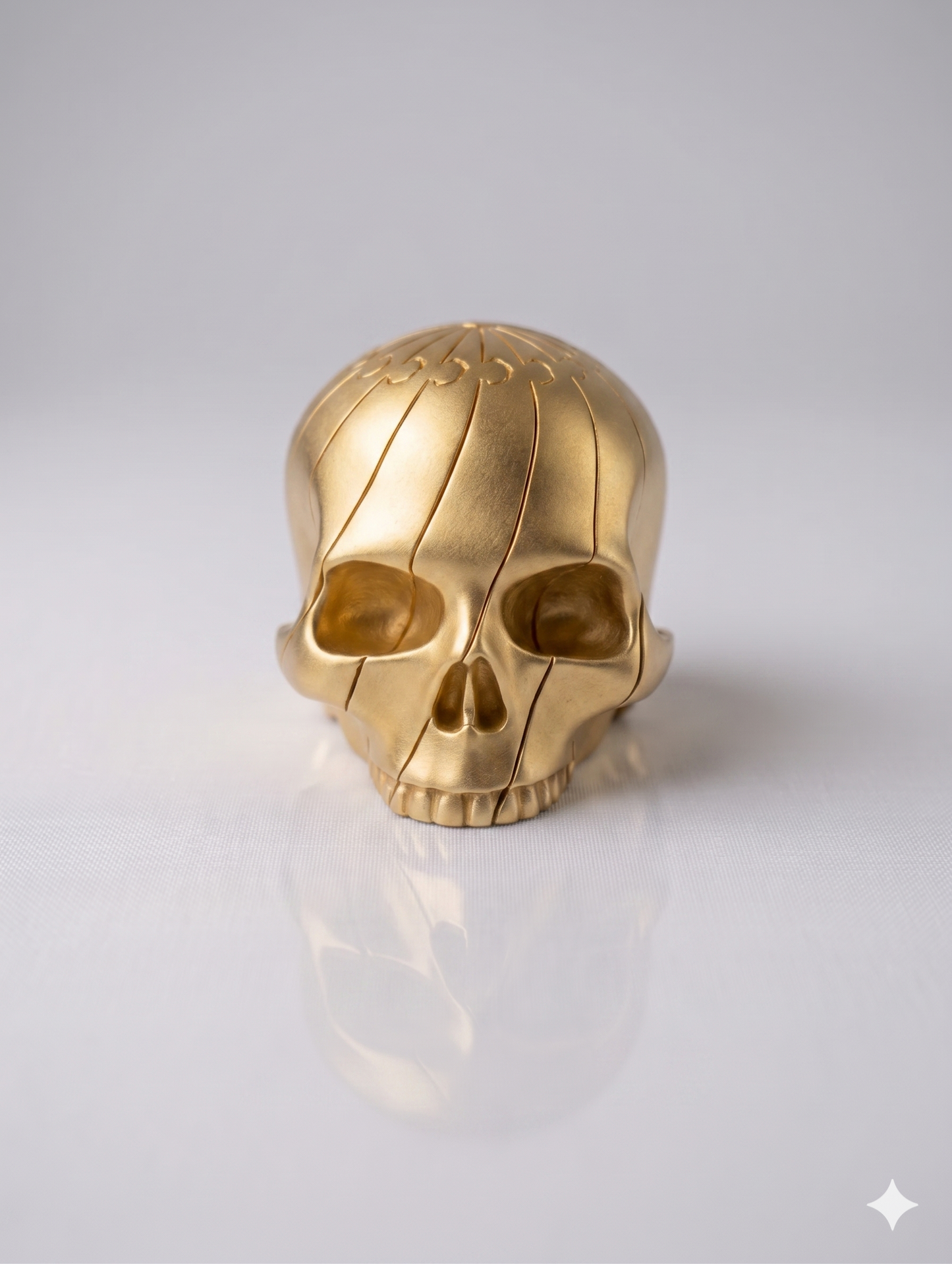 Fidget Toy Totenkopf 3D gedruckt – Stressball