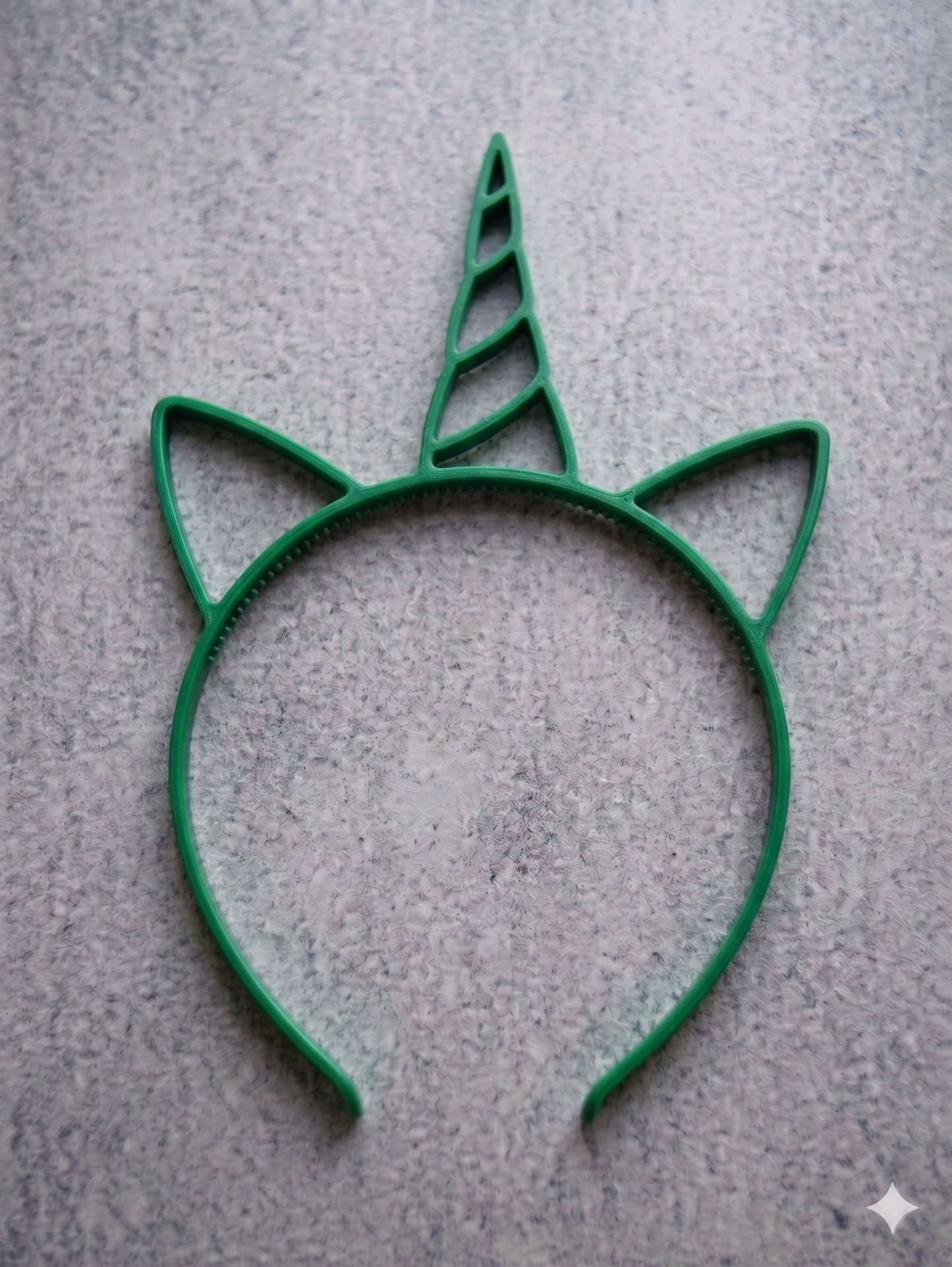 Einhorn Haarreif 3D gedruckt – Haarschmuck