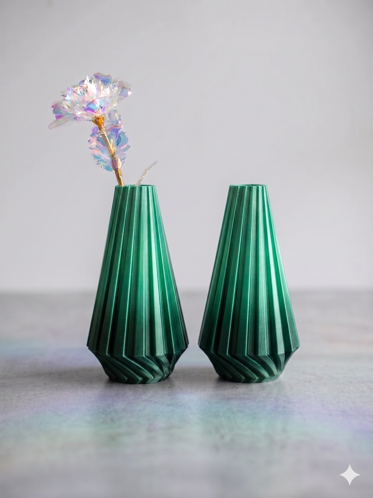 Vase 3D gedruckt – Moderne Blumenvase