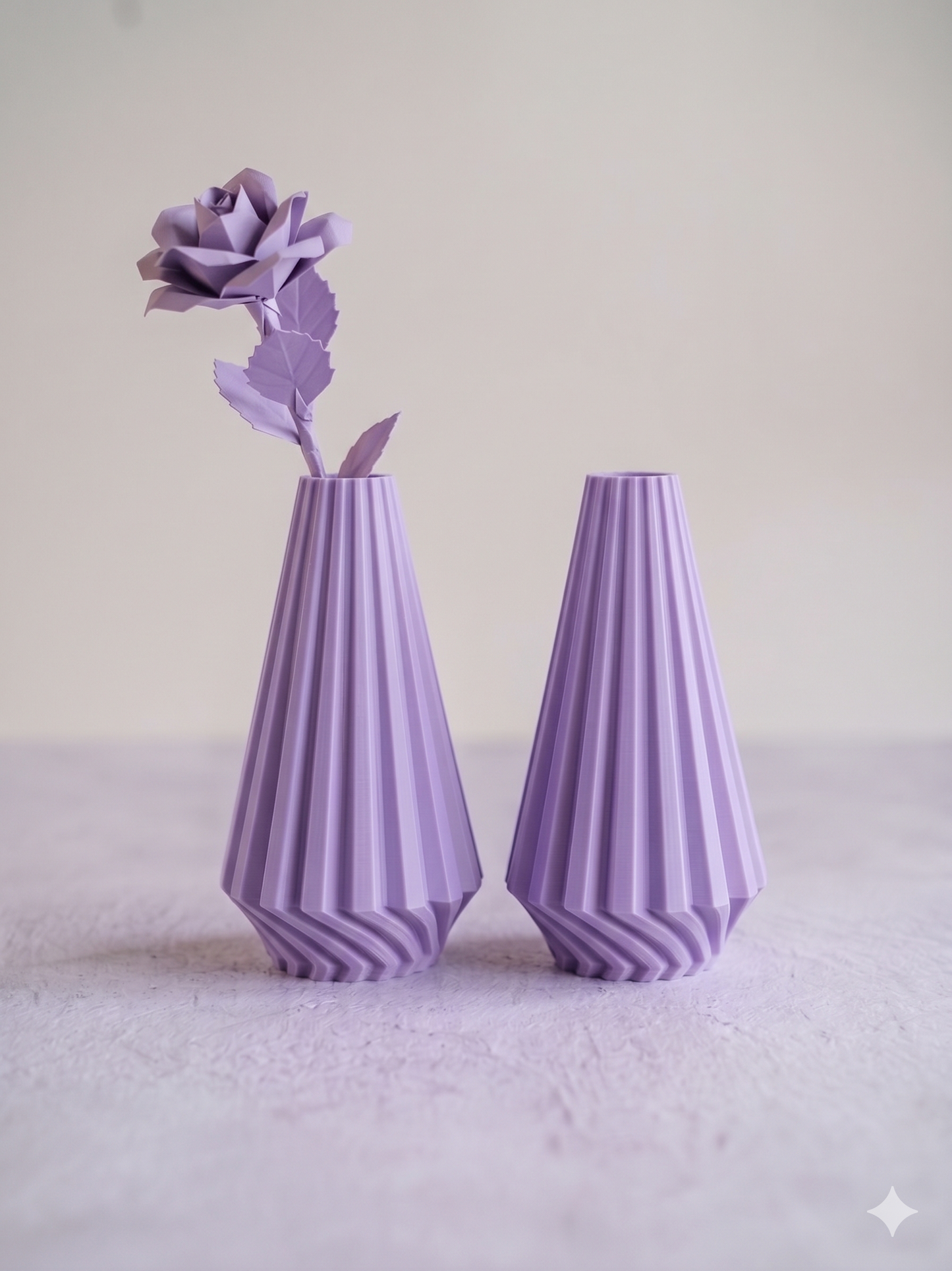 Vase 3D gedruckt – Moderne Blumenvase