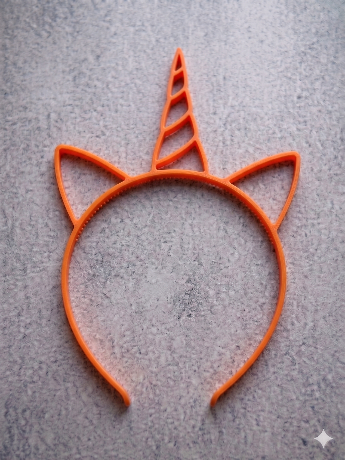 Einhorn Haarreif 3D gedruckt – Haarschmuck