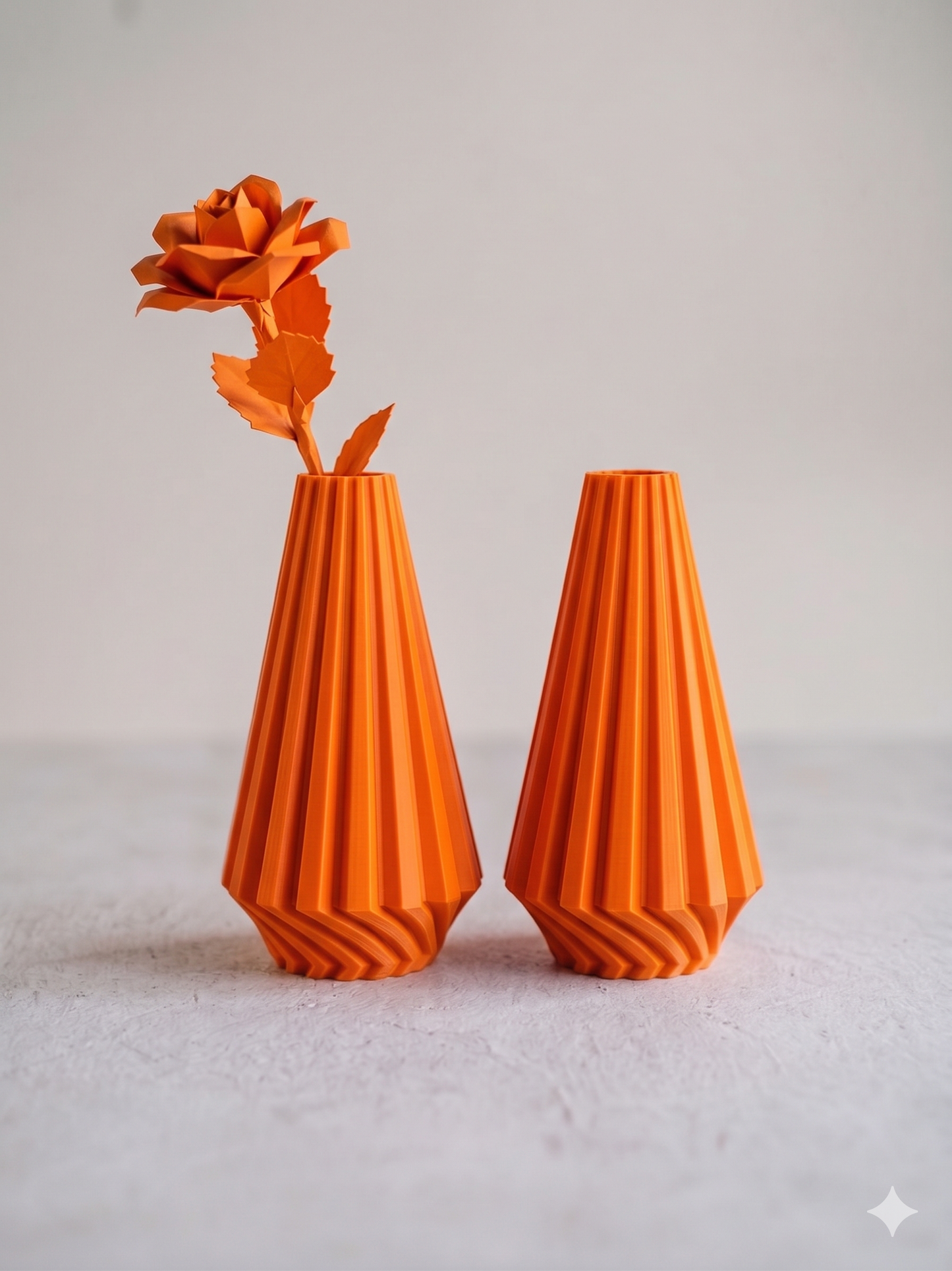 Vase 3D gedruckt – Moderne Blumenvase