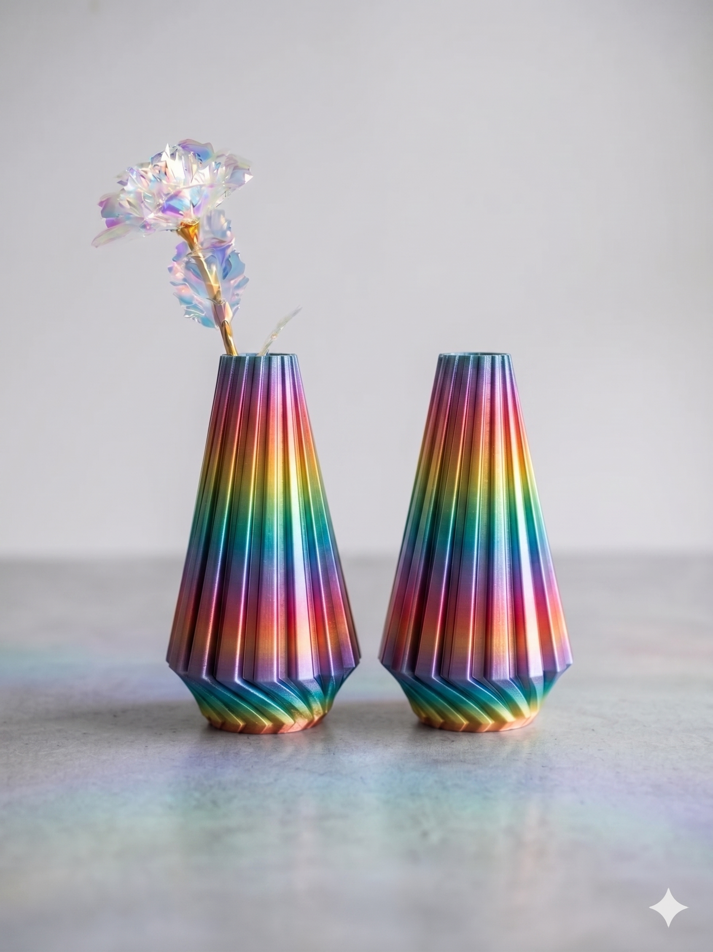 Vase 3D gedruckt – Moderne Blumenvase
