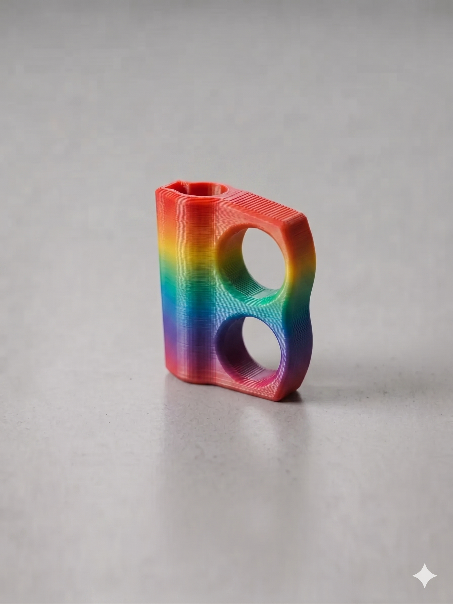 Feuerzeughalter Schlagring-Design – 3D Druck