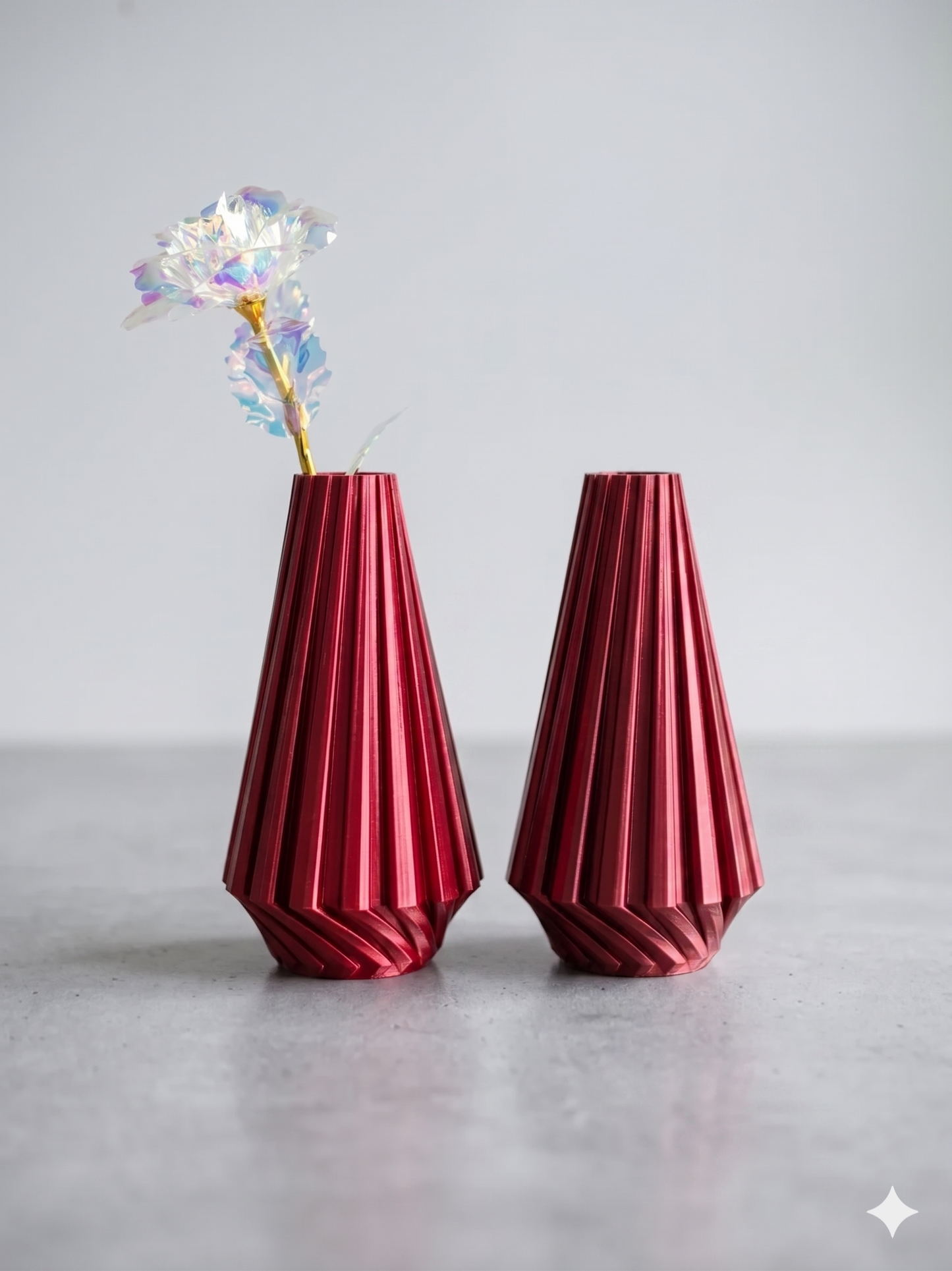 Vase 3D gedruckt – Moderne Blumenvase