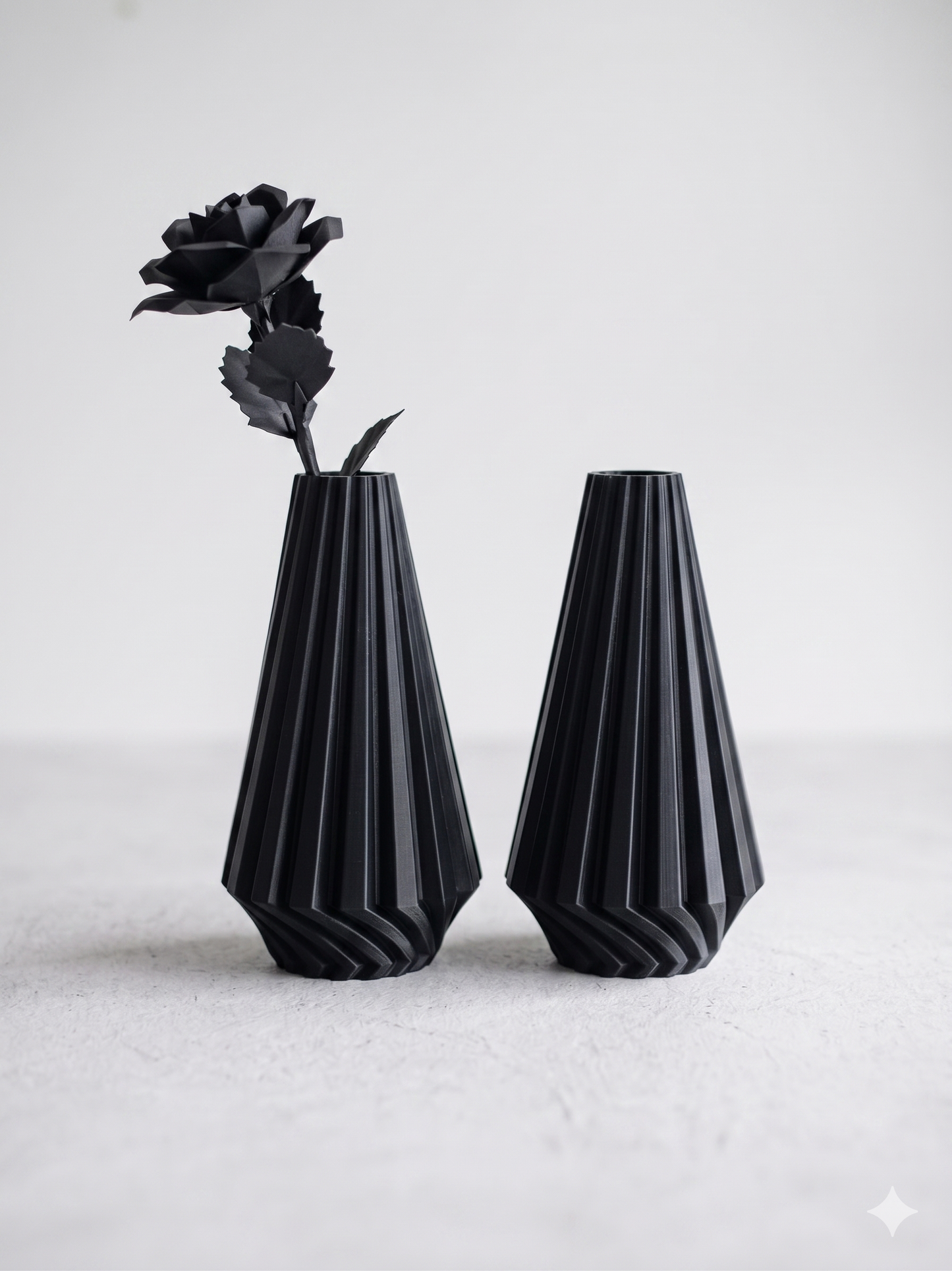 Vase 3D gedruckt – Moderne Blumenvase