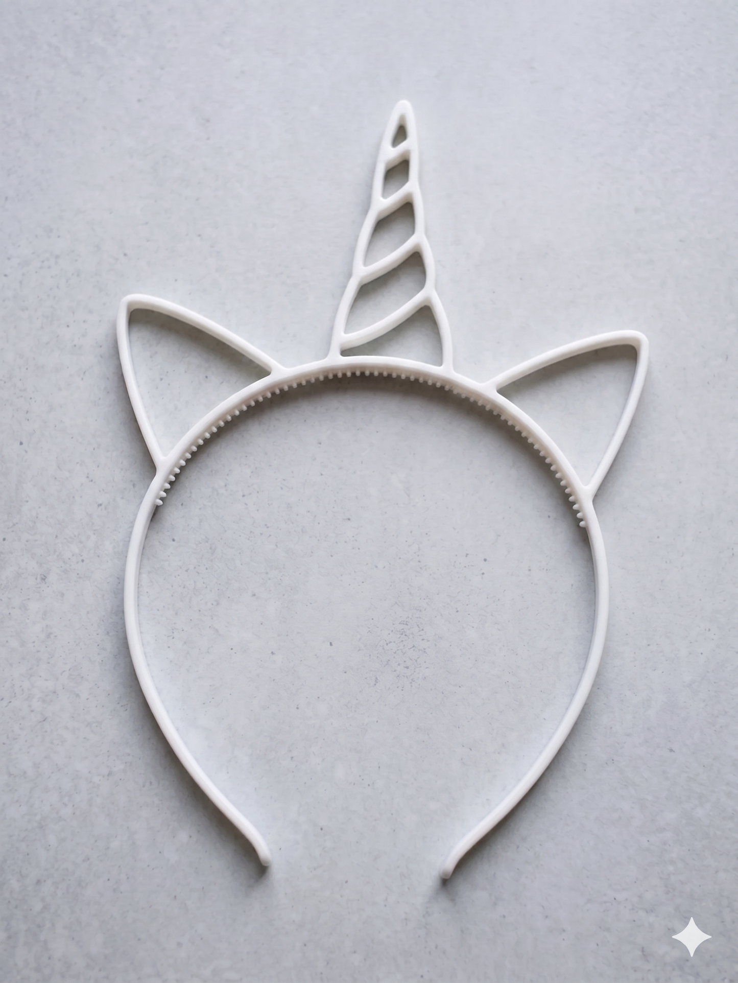 Einhorn Haarreif 3D gedruckt – Haarschmuck