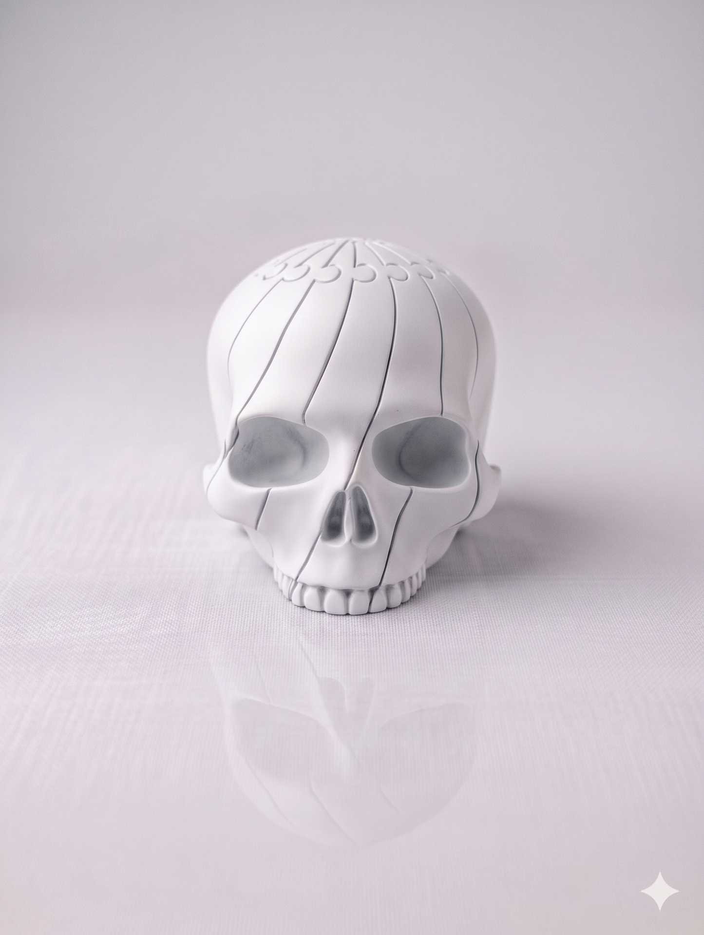Fidget Toy Totenkopf 3D gedruckt – Stressball